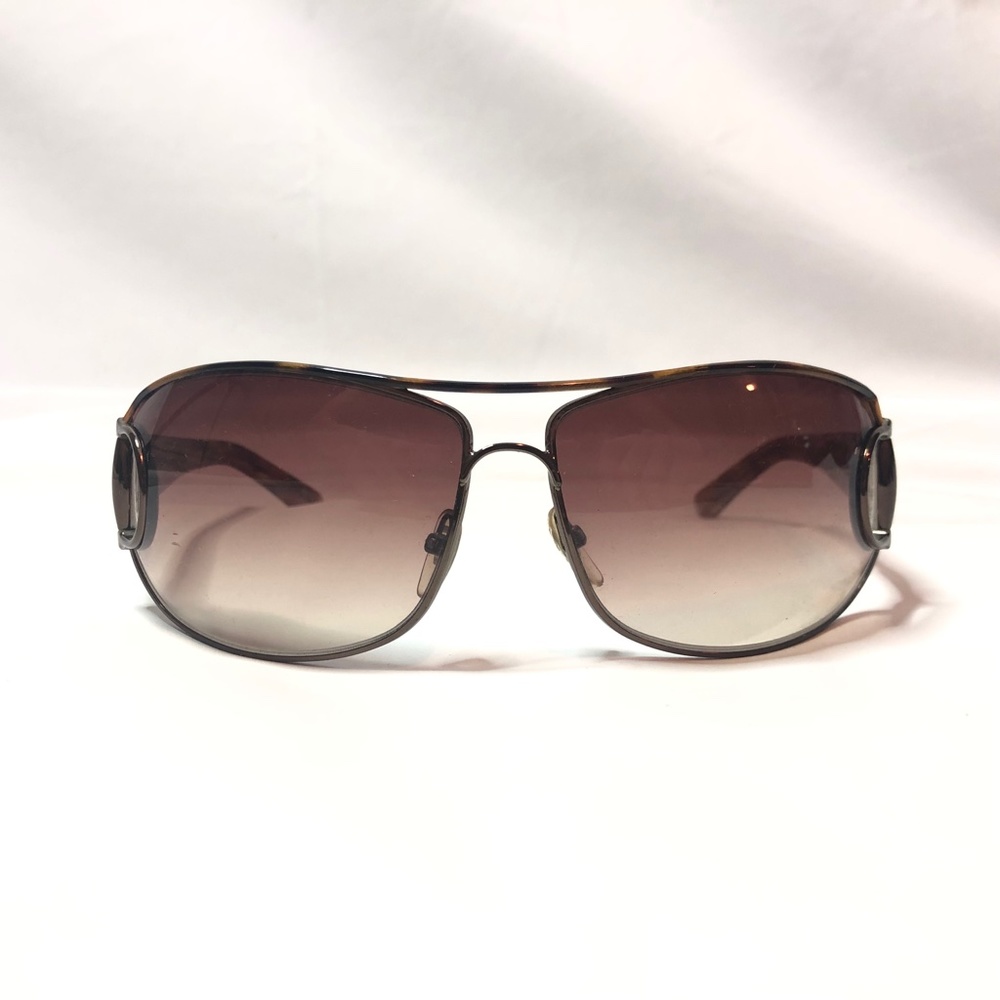GUCCI Sunglasses GG Metal Frame Brown - Picture 4 of 14